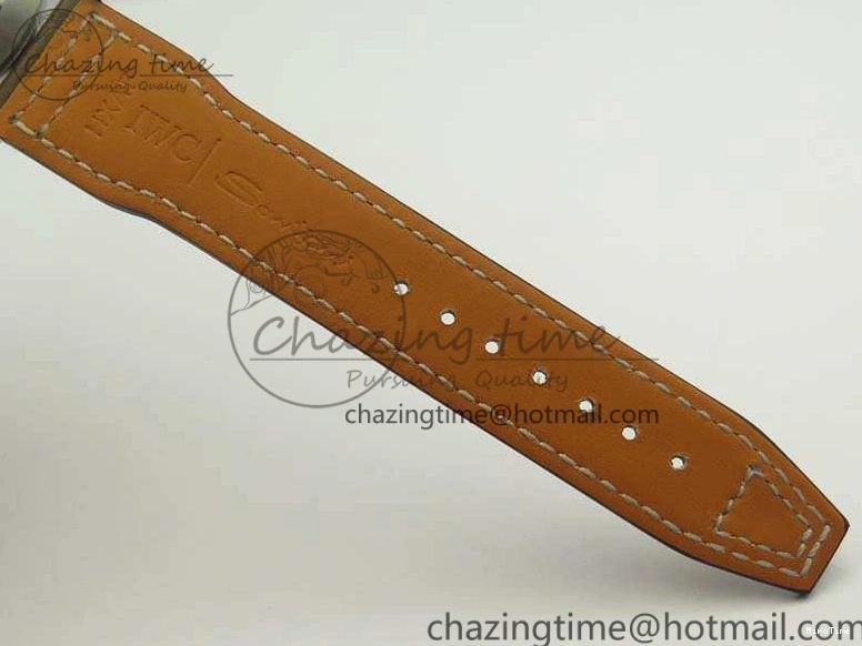 MIROTIME 0523 SunProtective Pilot Chrono IW377713 ZF 1:1 Best Edition Brown Dial On Brown Leather Strap A 7214